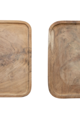 Square Teakwood Tray