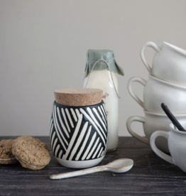 Stoneware Spoon with Glaze