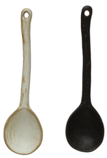 Stoneware Spoon with Glaze