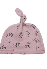 Printed Top Knot Hat in Blossom Flower 0-3 Months
