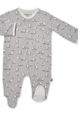 Baa Baa Baby Modal Footie in Grey