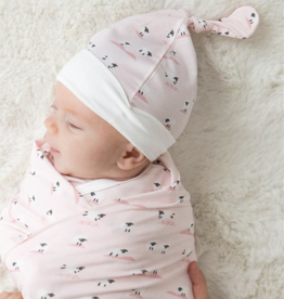 Baa Baa Baby Pink Modal Swaddle Blanket