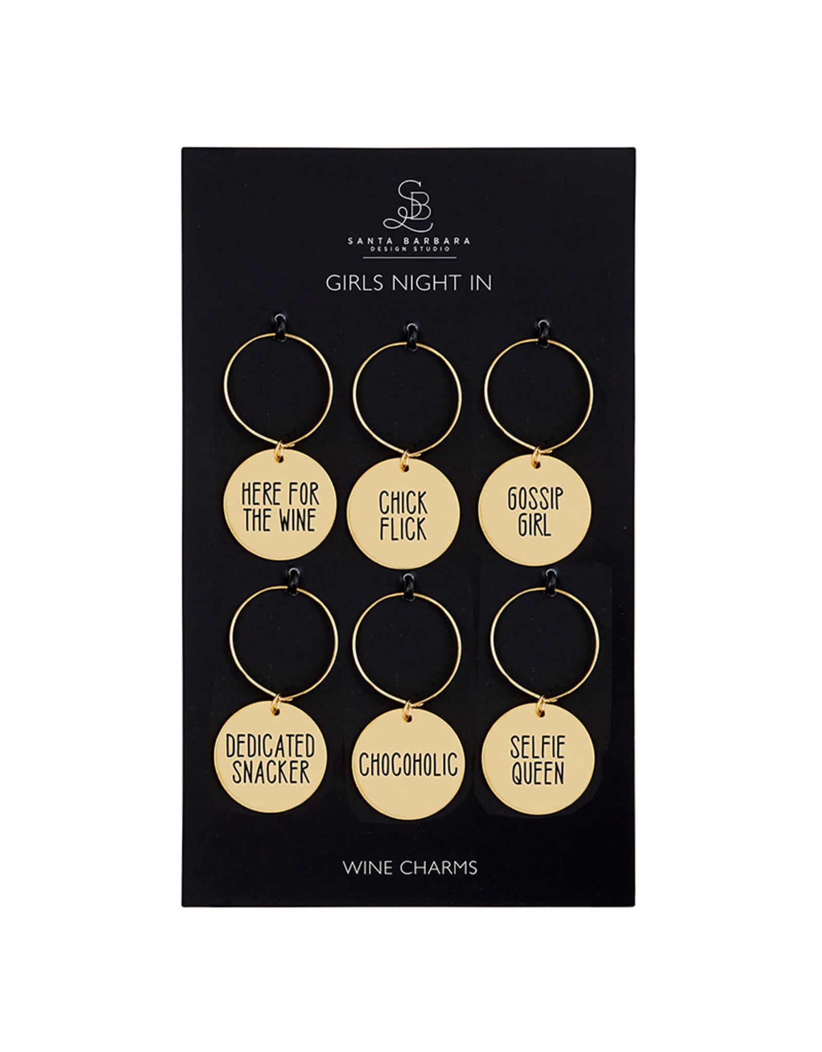 Girls Night In Wine Charm Set