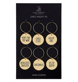 Girls Night In Wine Charm Set