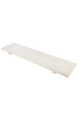 Wood Bath Board, White