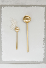 Brass Spoon, Brushed Finish