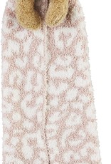 Pink Leopard Lovey Blanket