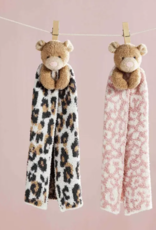 Pink Leopard Lovey Blanket