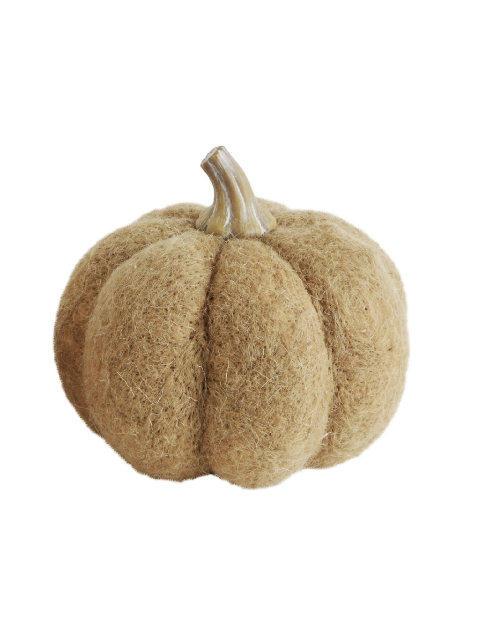 5 1/2" Orange Felt Pumpkin