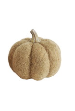 5 1/2" Orange Felt Pumpkin