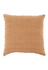 Lina Linen Pillow, Terracotta 24x24