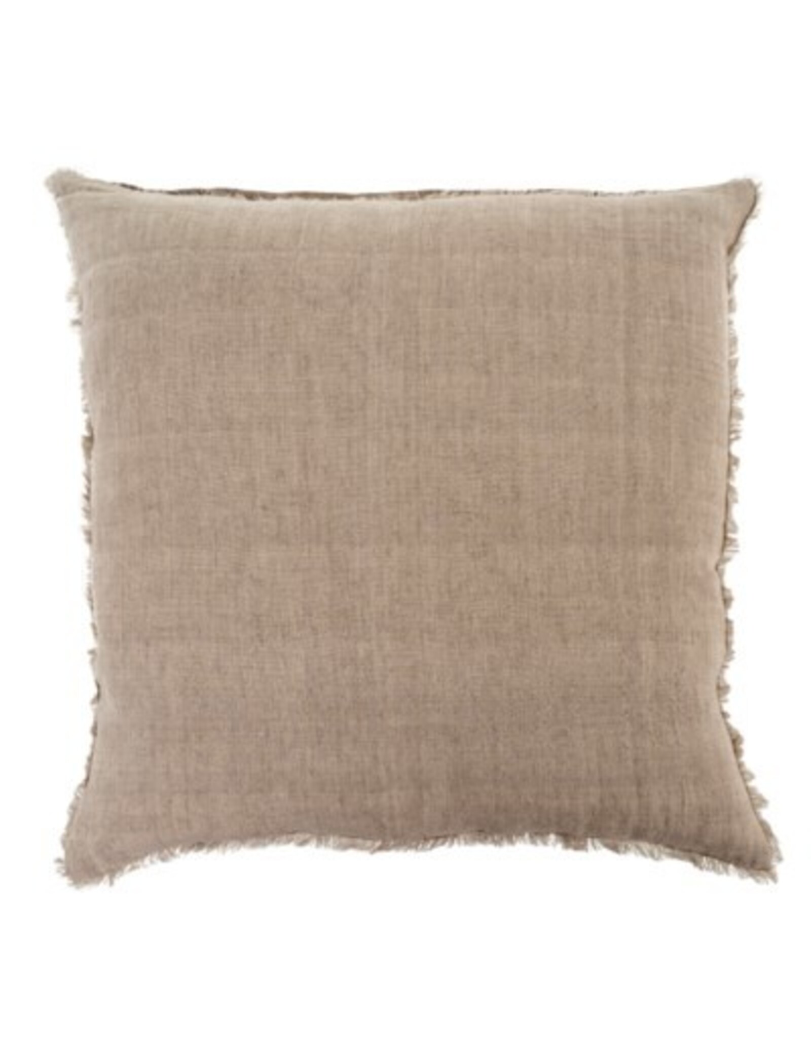Lina Linen Pillow, Dove 24x24