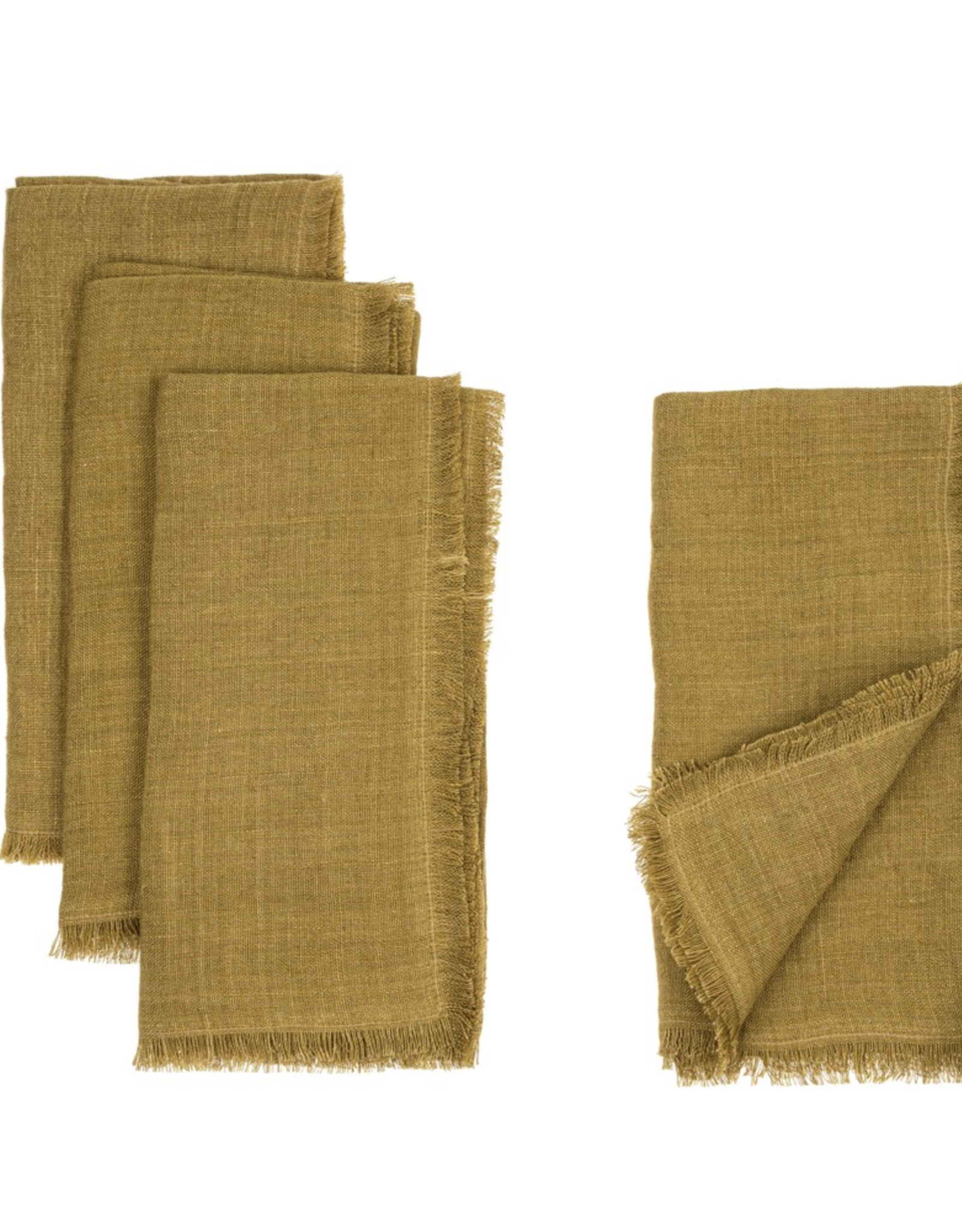 Linen Napkins- Cumin  S/4