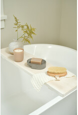 Wood Bath Board, White