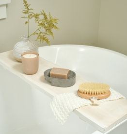 Wood Bath Board, White