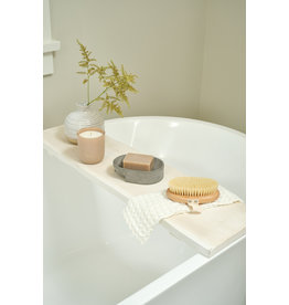 Wood Bath Board, White