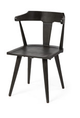 Calvin  Black Wooden Dining Chair