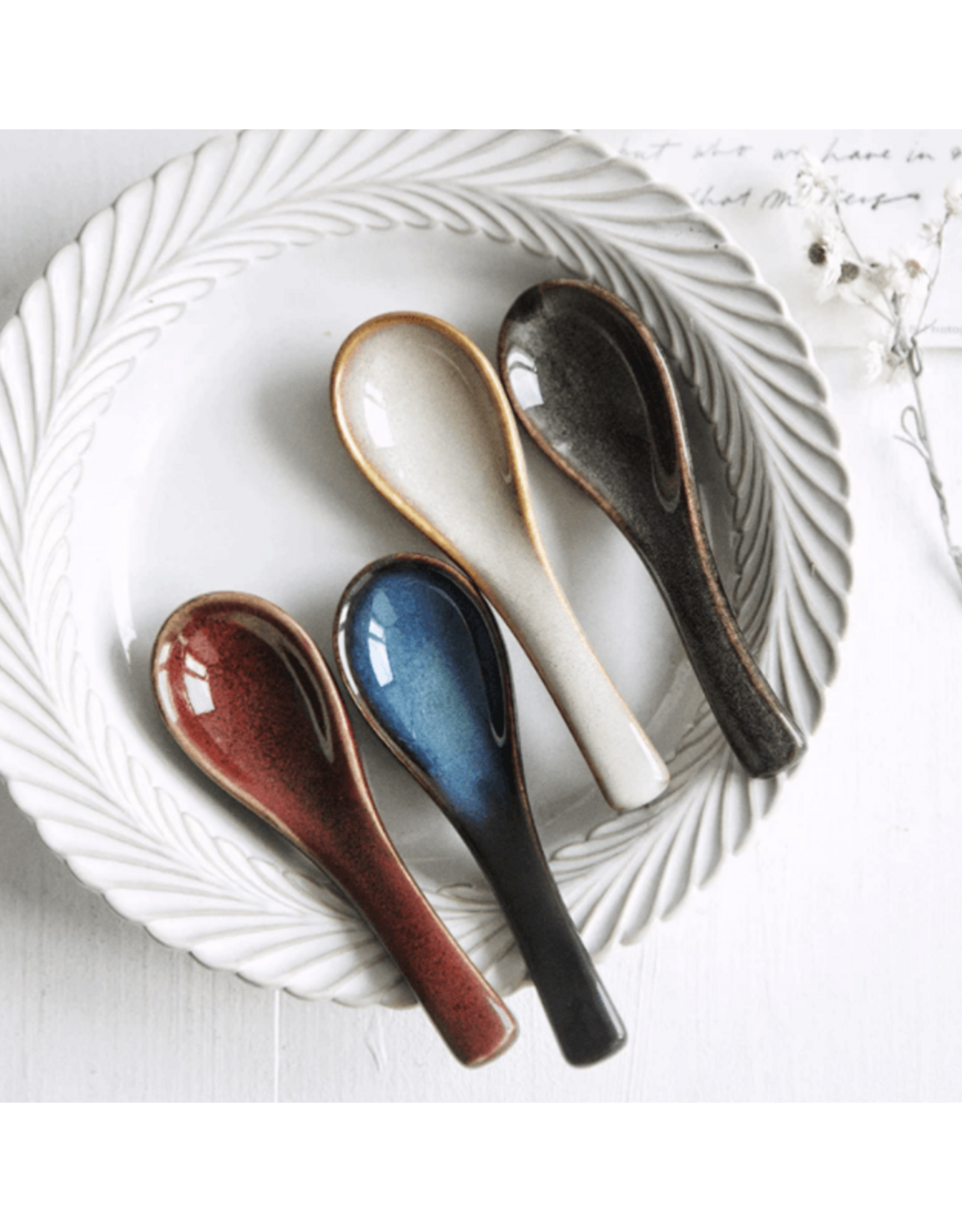 Japanese Ceramic Spoon