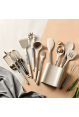 13pcs Stainless Steel Silicone Utensils Set, Khaki