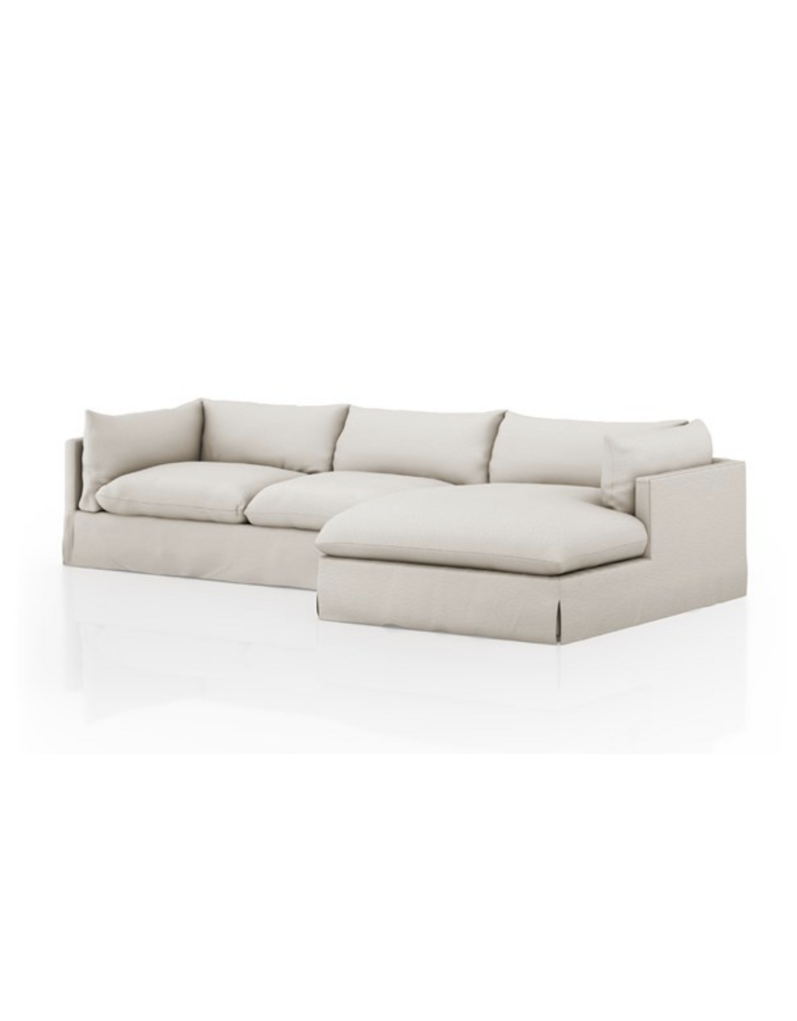 Habitat 2pc RAF Sectional, Valley Nimbus - 133"