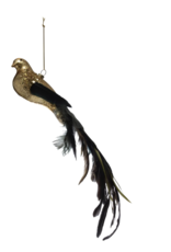 Mercury Glass Bird Ornament