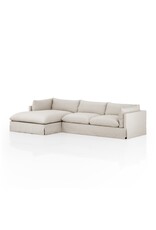 Habitat 2pc LAF Sectional, Valley Nimbus - 133"