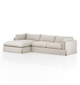 Habitat 2pc LAF Sectional, Valley Nimbus - 133"