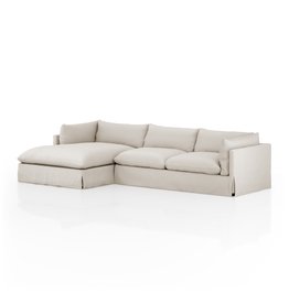Habitat 2pc LAF Sectional, Valley Nimbus - 133"
