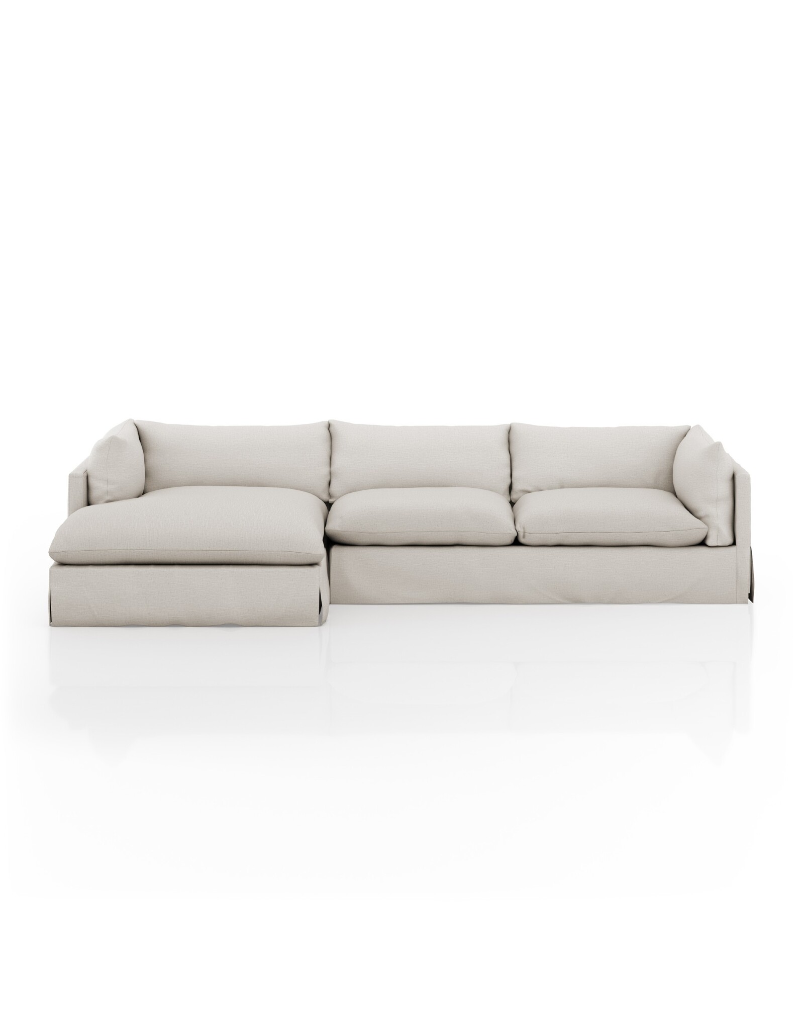 Habitat 2pc LAF Sectional, Valley Nimbus - 133"