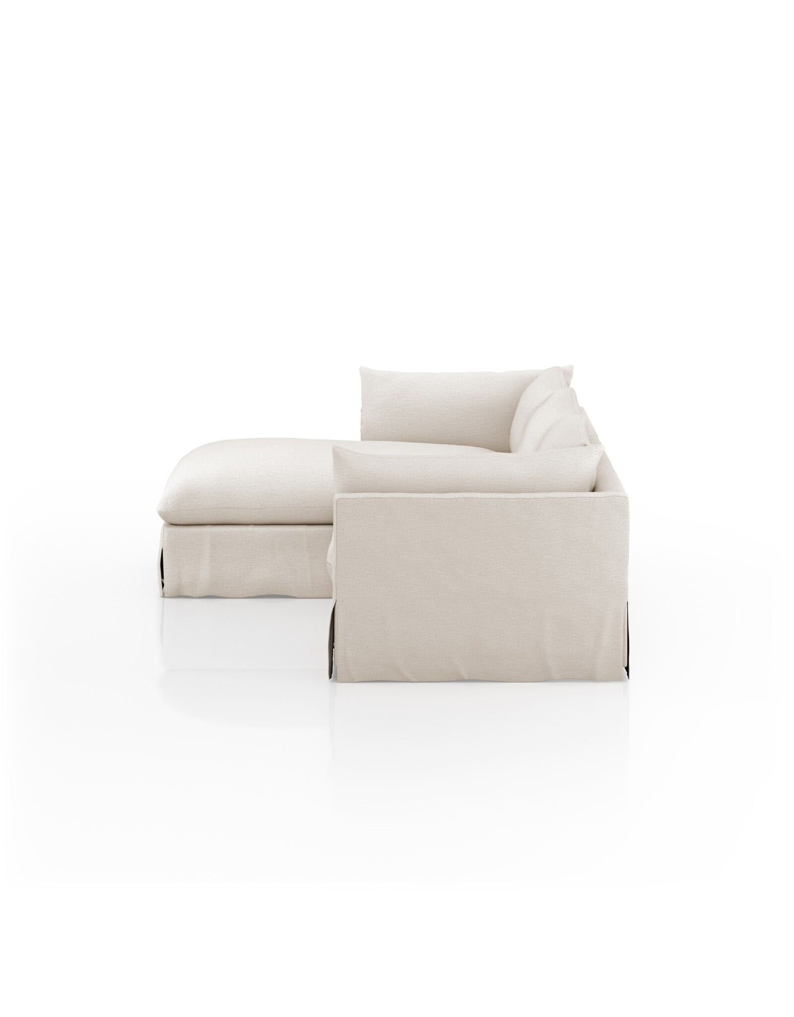 Habitat 2pc LAF Sectional, Valley Nimbus - 133"