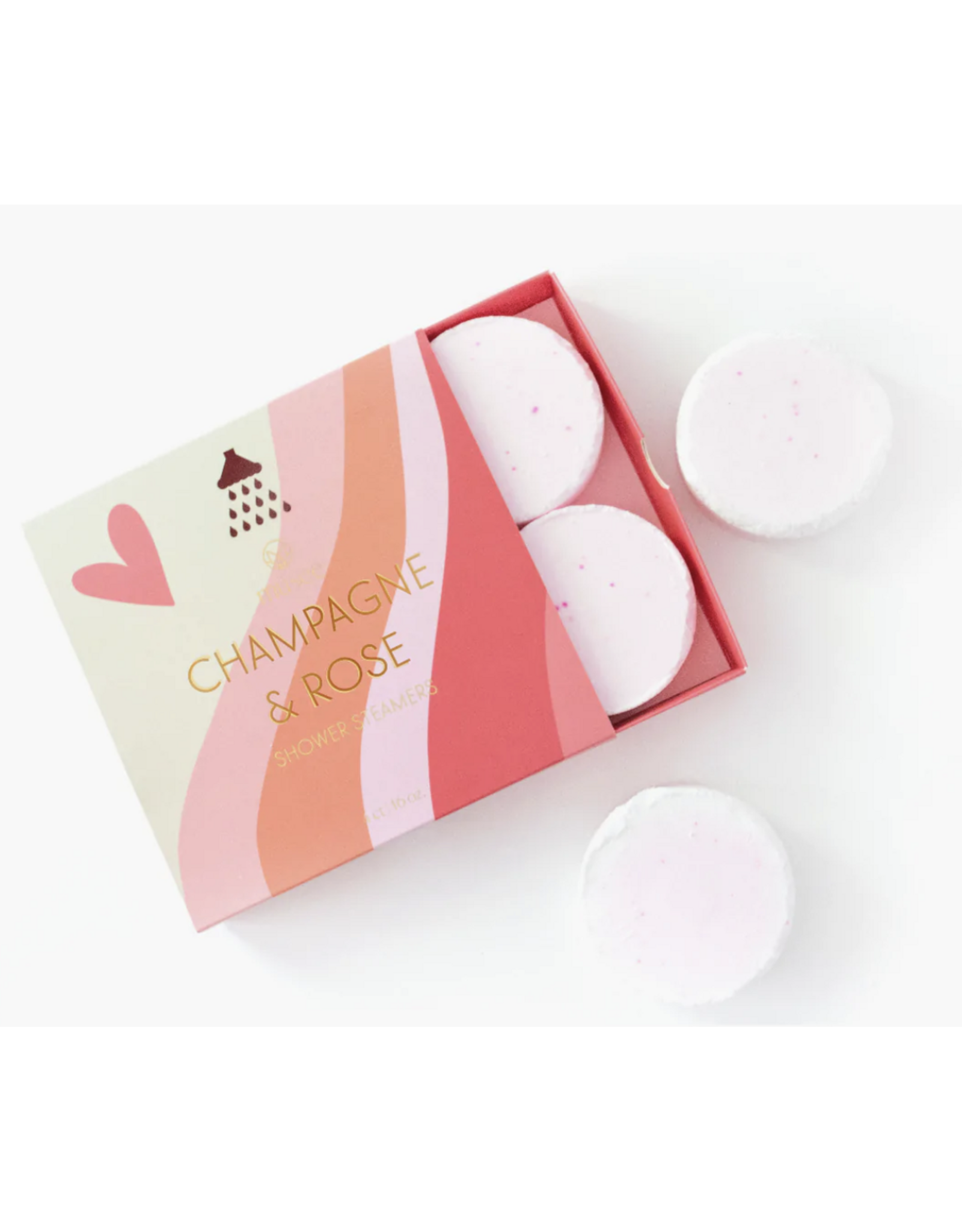 Champagne & Rose Shower Steamers