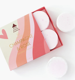 Champagne & Rose Shower Steamers