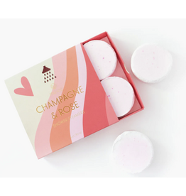 Champagne & Rose Shower Steamers
