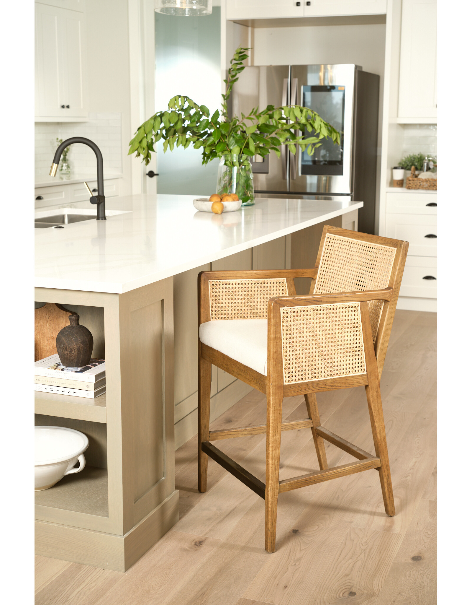 Antonia Cane Counter Stool