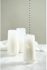 Faceted Crystal Stemless Champagne Flutes