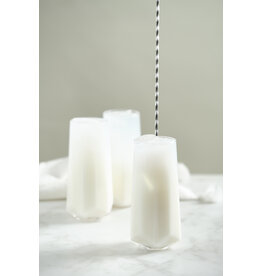 Faceted Crystal Stemless Champagne Flutes