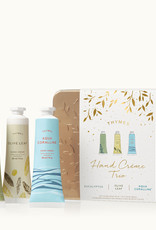 Eucalyptus, Olive Leaf & Aqua Coralline Hand Cream Trio