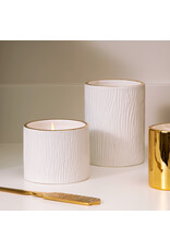Thymes Frasier Fir Gilded Ceramic Candle - Medium