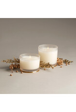 Frasier Fir Large Frosted Wood Grain Candle
