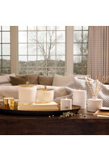 Frasier Fir Large Frosted Wood Grain Candle