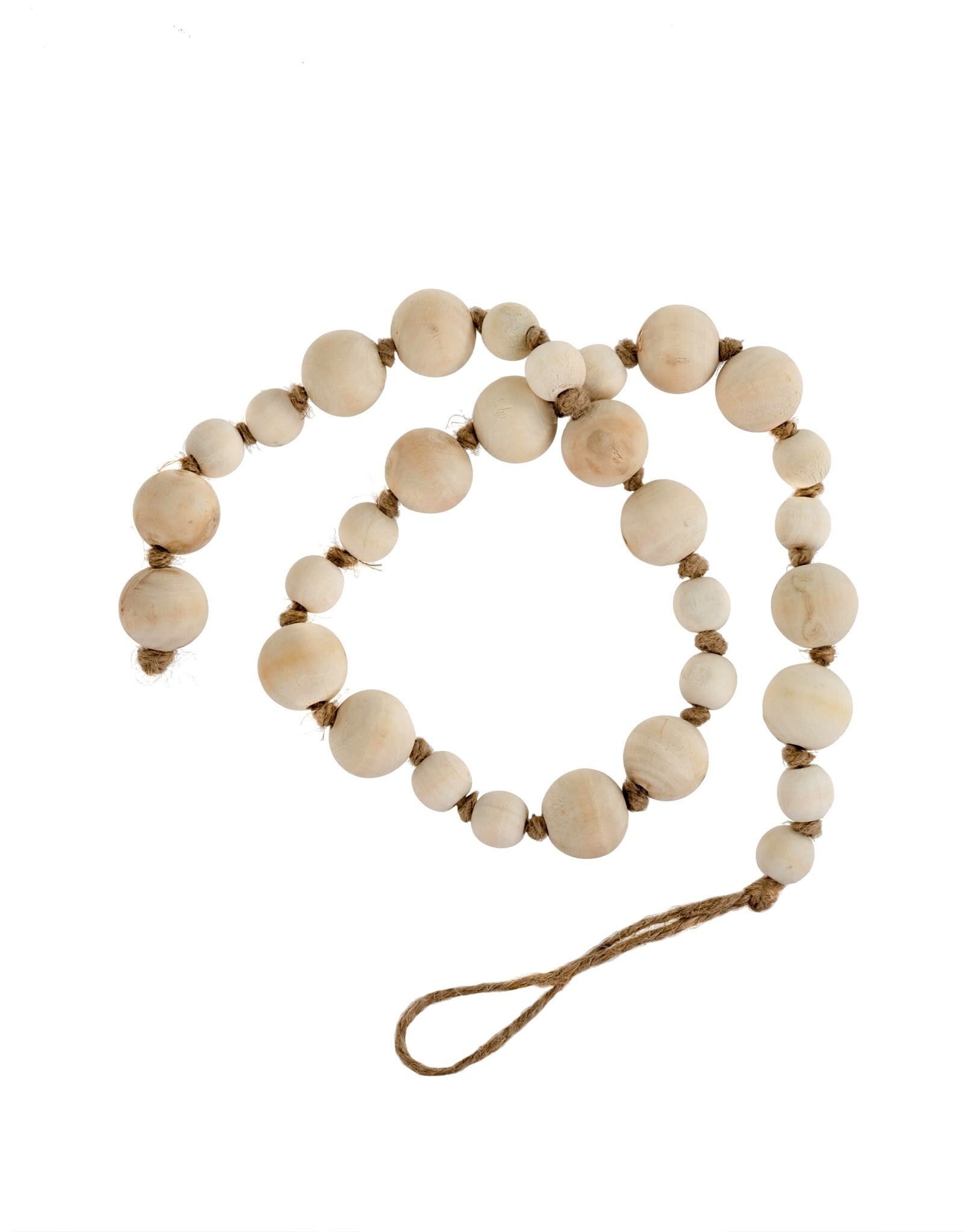 Wooden Prayer Beads, Natural