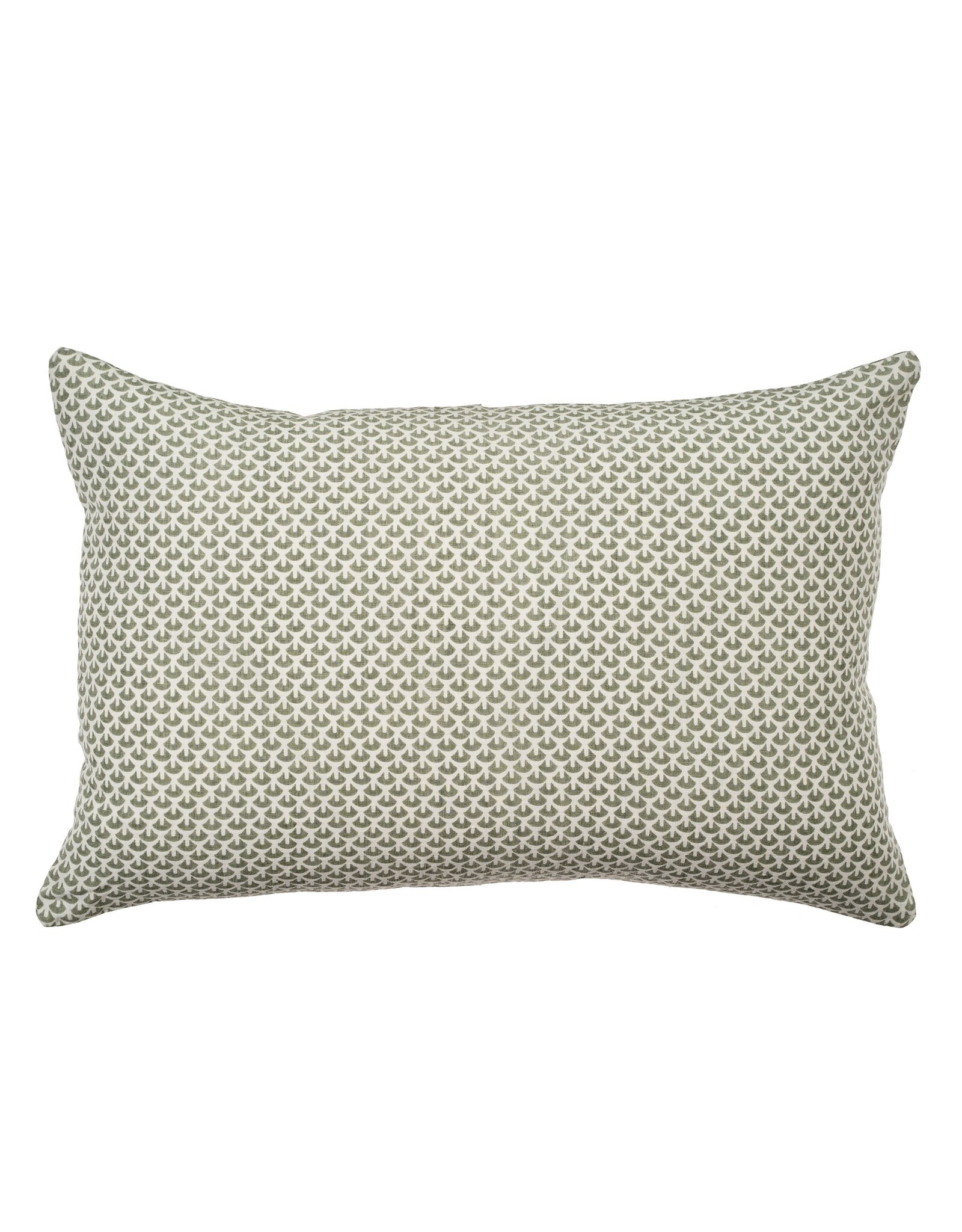 Ella Linen Pillow, Sage 16x24