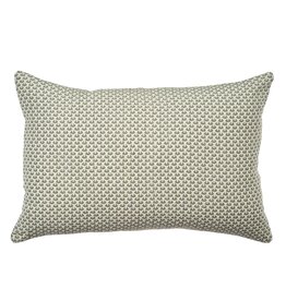 Ella Linen Pillow, Sage 16x24