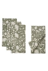 Eden Linen Napkins S/4, Sage