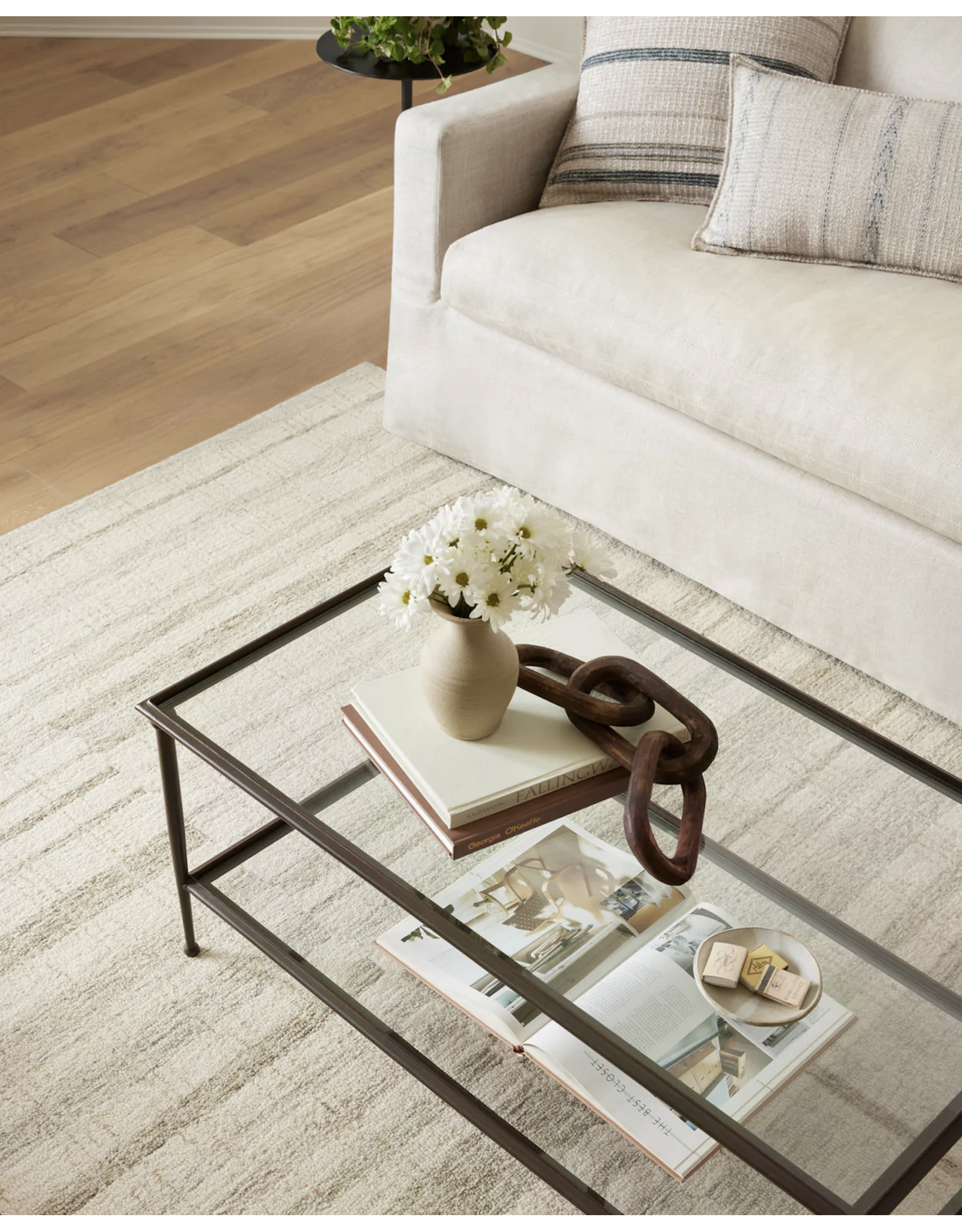 Chris Loves Julia x Loloi Chris Rug CHR-02 Natural / Sage