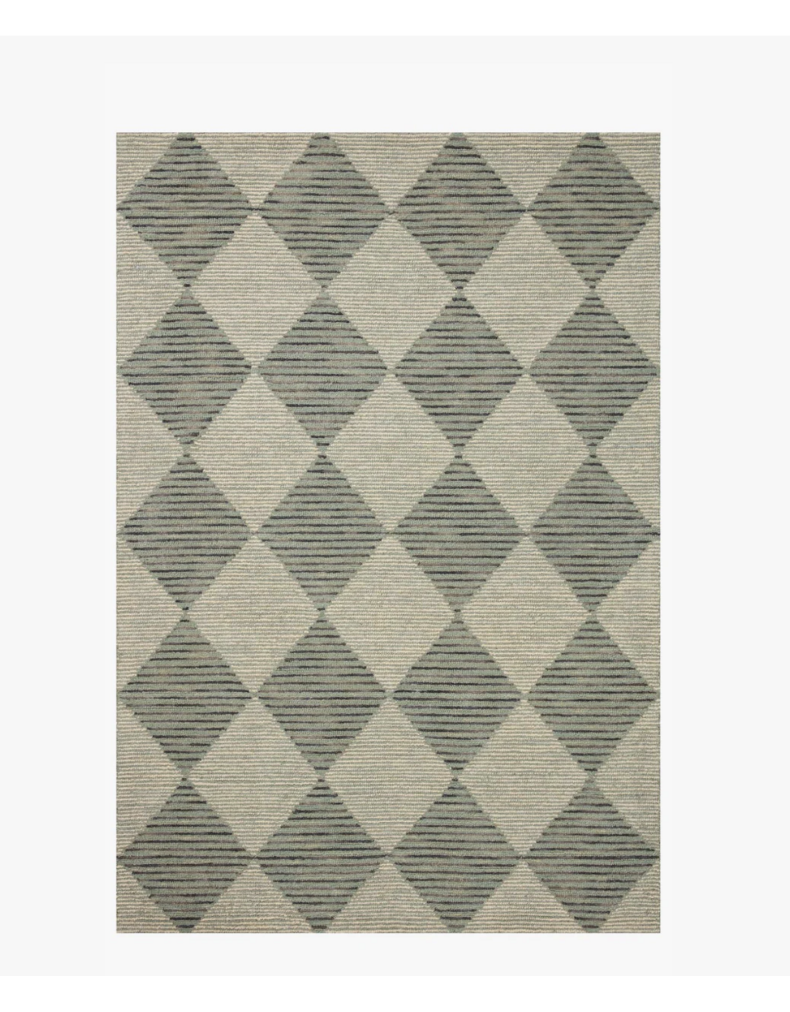 Chris Loves Julia x Loloi Francis Rug FRA-01 - Spa / Granite