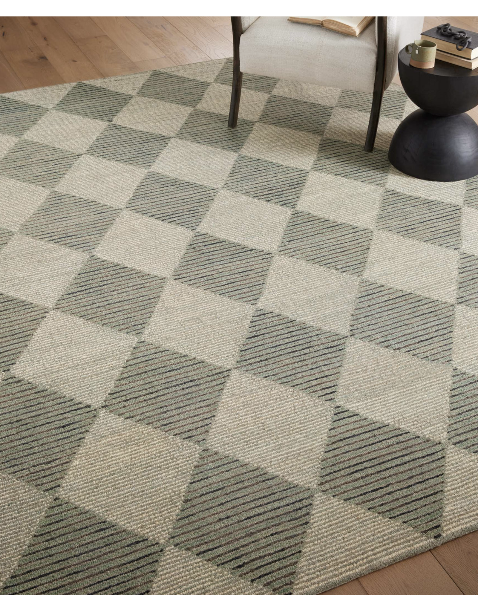 Chris Loves Julia x Loloi Francis Rug FRA-01 - Spa / Granite