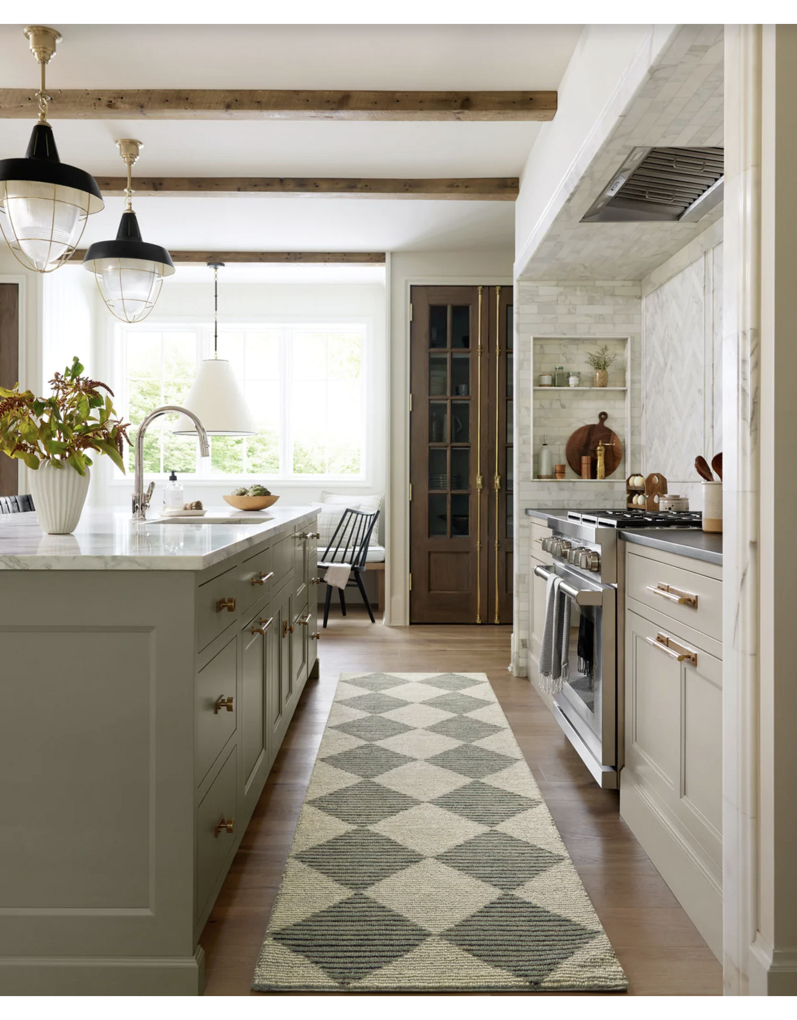 Chris Loves Julia x Loloi Francis Rug FRA-01 - Spa / Granite