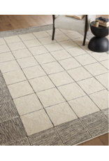 Chris Loves Julia x Loloi Francis Rug  FRA-02 Cream / Black
