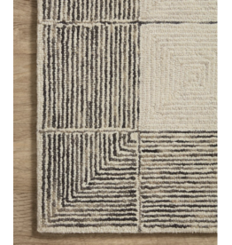 Chris Loves Julia x Loloi Francis Rug  FRA-02 Cream / Black